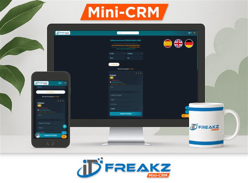 ITFREAKZ Mini-CRM Tool Screenshot